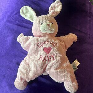 VTG 📌2003 Kids Preferred Sweet Dreams Pink Rabbit Bunny Lovey Plush Stuffed Toy